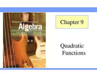 Quadratic Functions