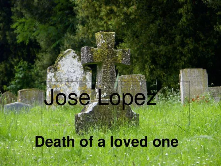 death of a loved one
