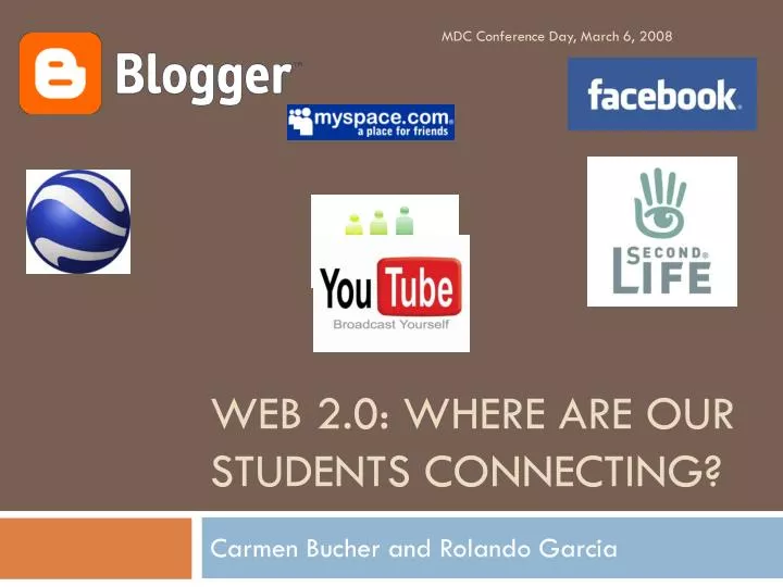 web 2 0 where are our students connecting