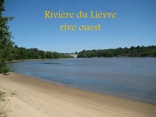 Rivière du Lièvre rive ouest