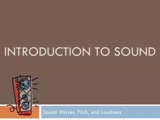 introduction to sound