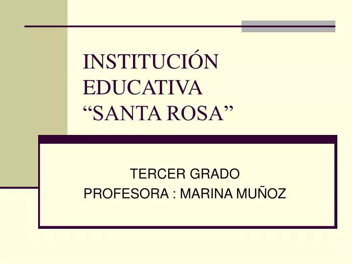 instituci n educativa santa rosa