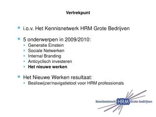 vertrekpunt
