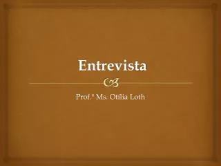 entrevista