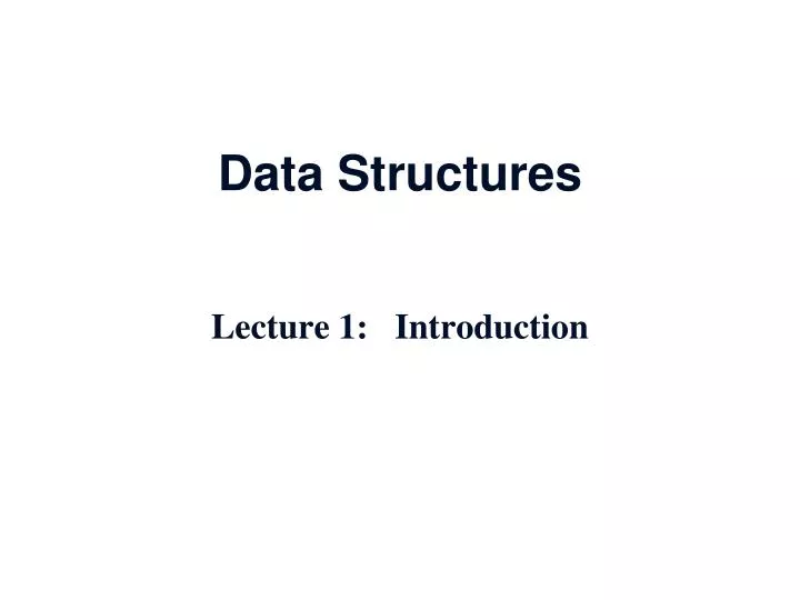 data structures