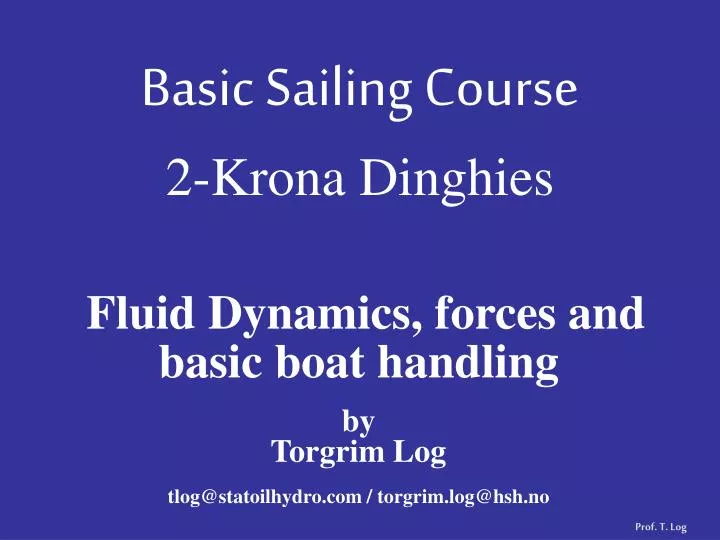 basic sailing course 2 krona dinghies