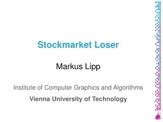 Stockmarket Loser