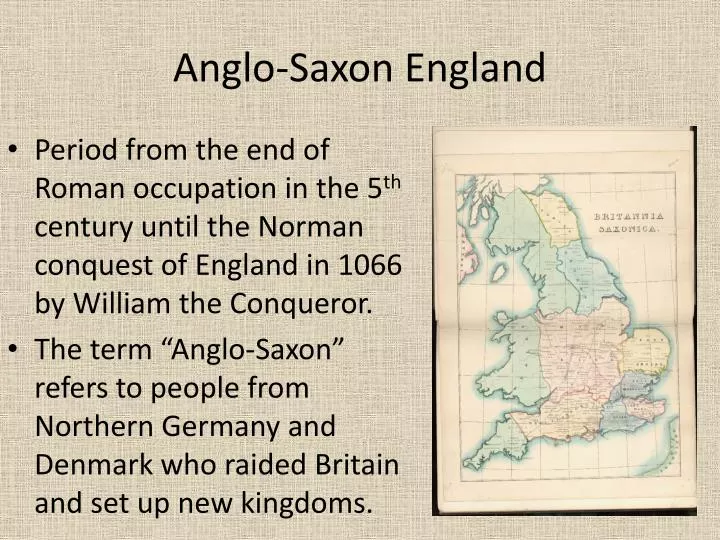 anglo saxon england