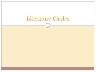 Literature Circles