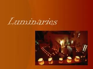 Luminaries