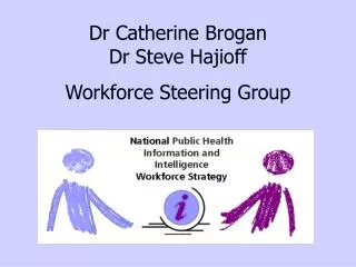 Dr Catherine Brogan Dr Steve Hajioff Workforce Steering Group