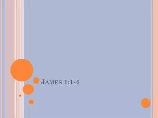 James 1:1-4