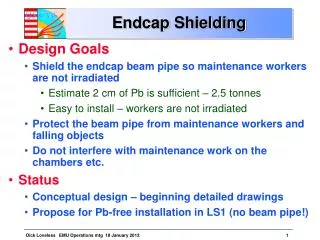 Endcap Shielding