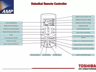 Daiseikai Remote Controller
