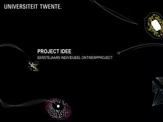 project idee