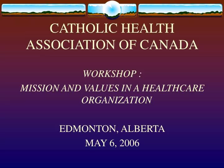 catholic health association of canada