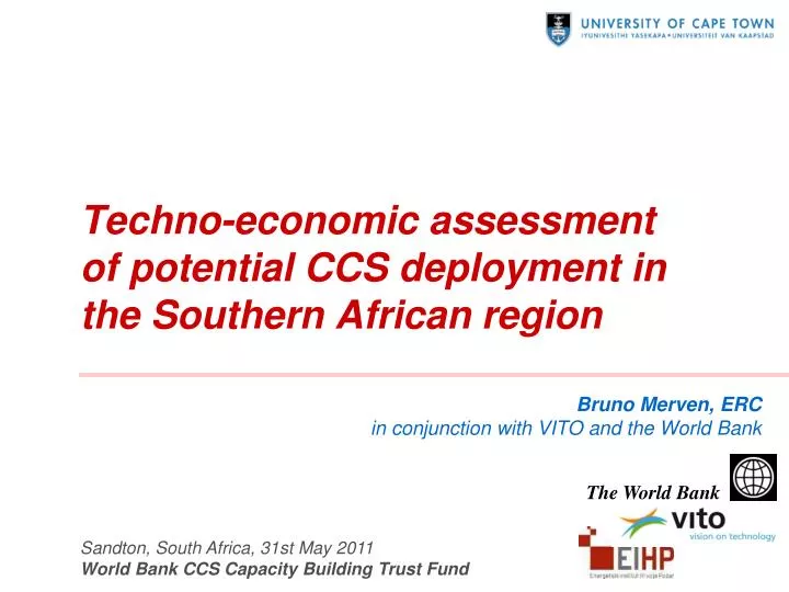 techno economic assessment of potential ccs deployment in the southern african region