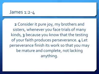 James 1:2-4