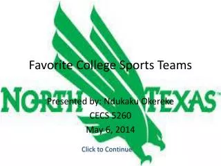 Favorite College Sports Teams
