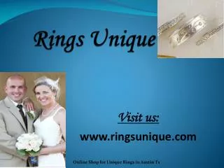 Wedding and Engagement Rings - Ringsunique