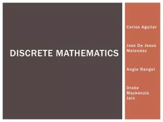 discrete mathematics