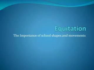 Equitation