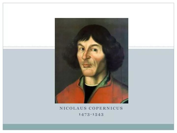 nicolaus copernicus 1473 1543