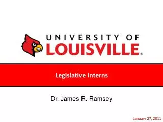 Legislative Interns