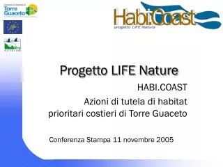 progetto life nature