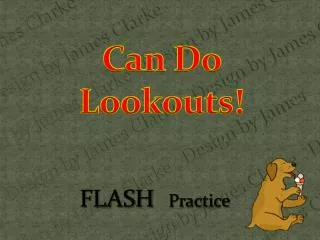 can do lookouts