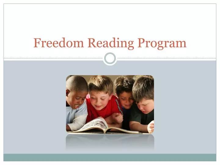 freedom reading program