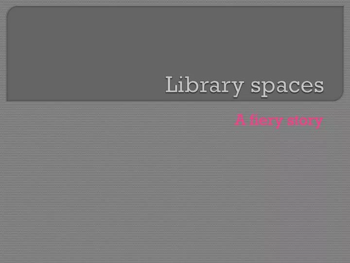 library spaces