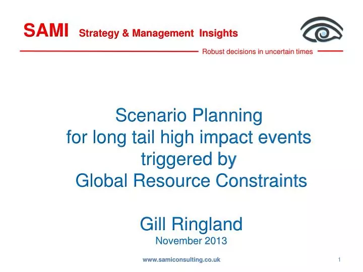 sami strategy management insights