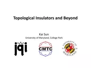 Topological Insulators and Beyond