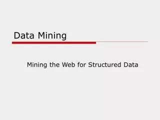 Data Mining