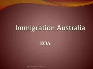 Immigration Australia