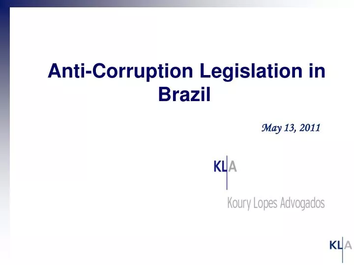 anti corruption legislation in brazil