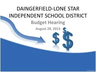 DAINGERFIELD-LONE STAR INDEPENDENT SCHOOL DISTRICT