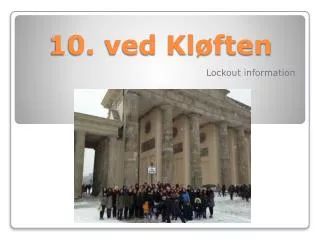 10 ved kl ften