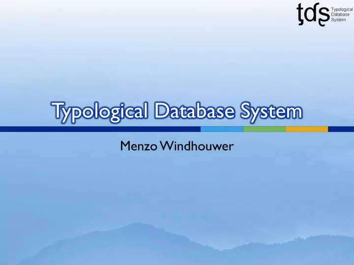 typological database system