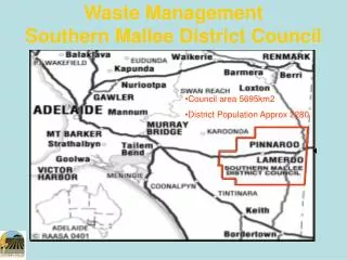 Waste Management Southern Mallee District Council