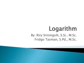 Logarithm