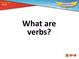 What are v erbs?