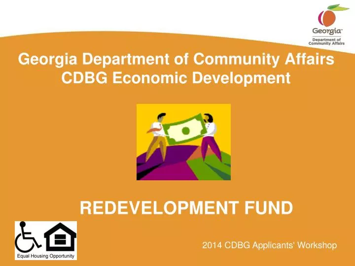 georgia department of community affairs cdbg economic development