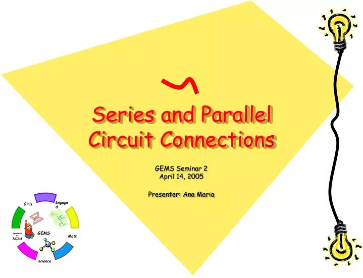 series and parallel circuit connections