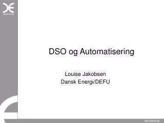 DSO og Automatisering