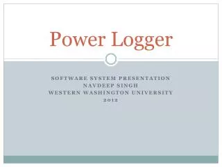 Power Logger