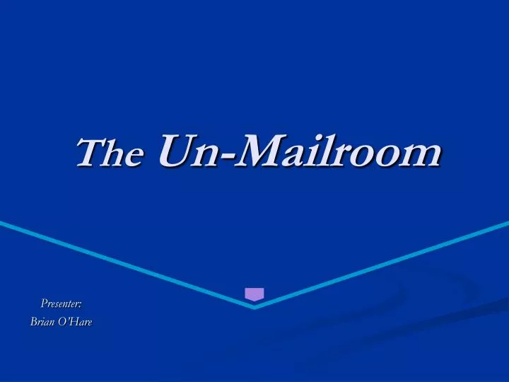 the un mailroom