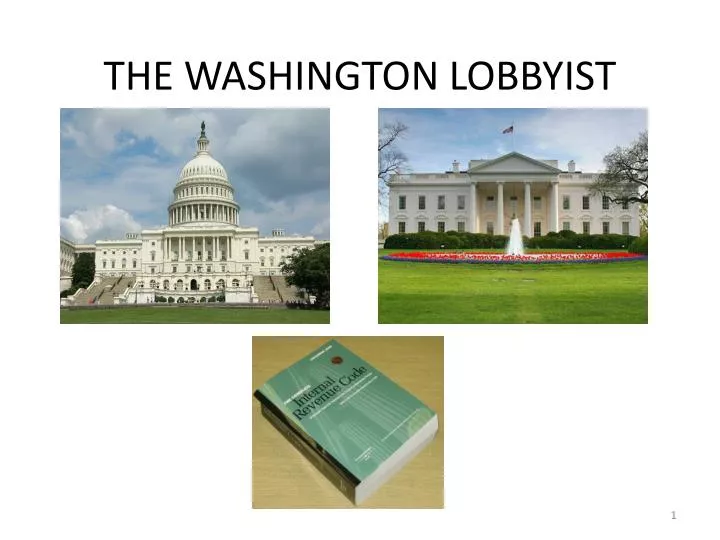 the washington lobbyist