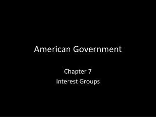 American Government